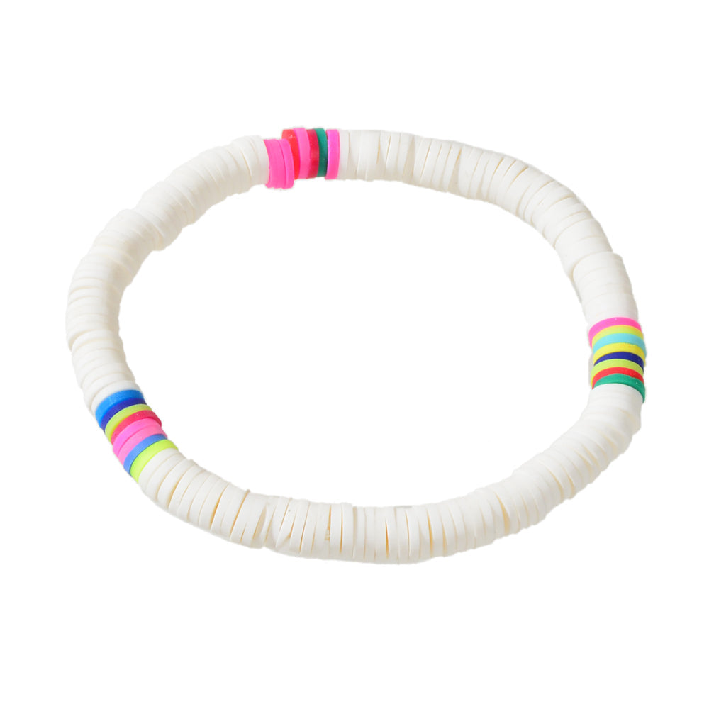 Boho Chic Resin Piece Handmade Elastic Ethnic Tribal Bracelets Bangle Jewellery-3