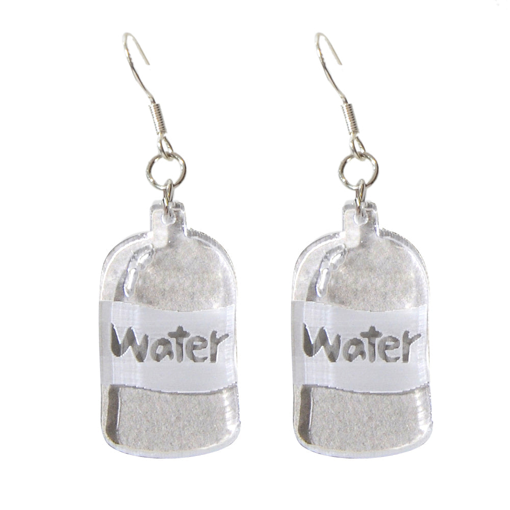 Korean Acrylic Transparent Trendy Resin Water Drop Cup Designer Jewelry Earrings-3