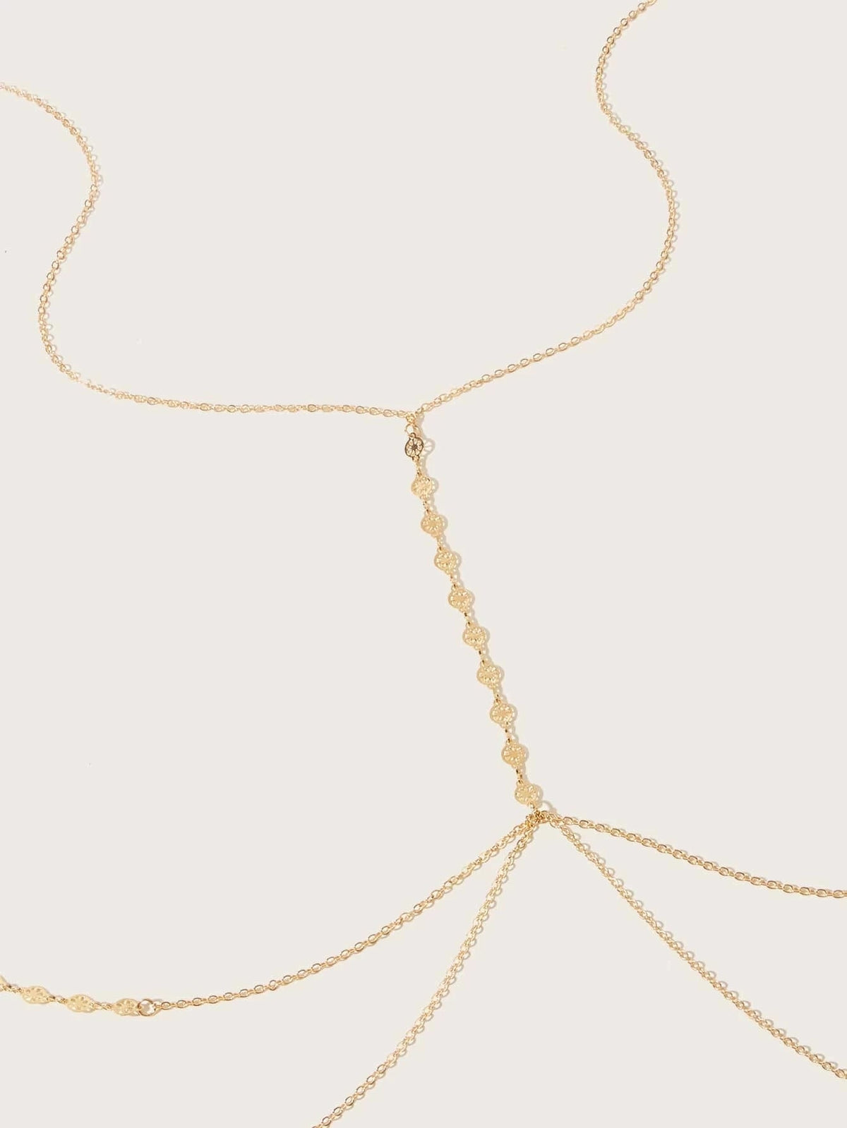 AU Stock Sexy Beach Belly Chain Minimalist Waist Link Body Chain Hip Harness-1