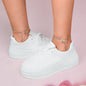 2pcs Valentine's Day Vintage Anklets Matching Couple Best Friend Foot Jewellery-0