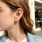 Hollow Heart Ear Cuff Non Piercing Gold Ear Clips Minimalist Cartilage Jewellery-0