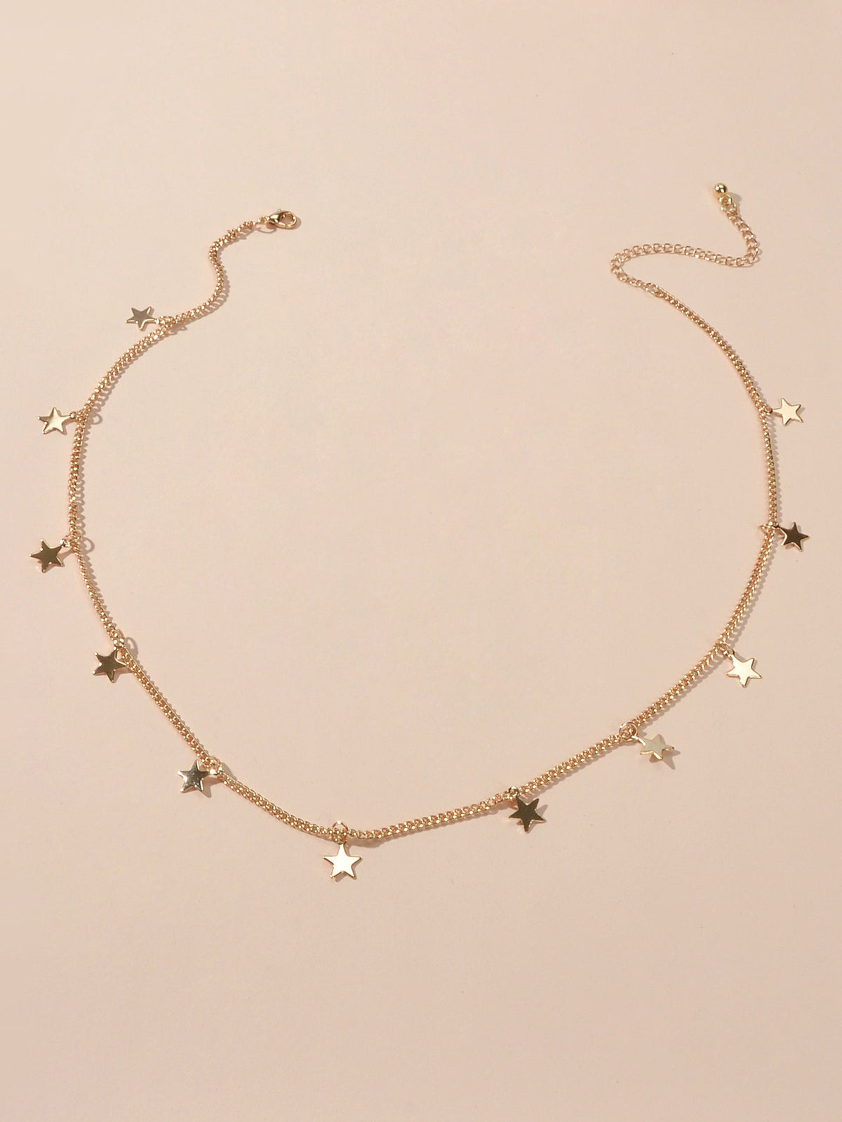 AU Local Boho Five-pointed Charm Choker Simple Casual Collarbone Necklace Collar-1