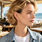Irregular Stone Ear Cuffs No Piercing Cartilage Ear Clips Gold Earrings Jewelry-0
