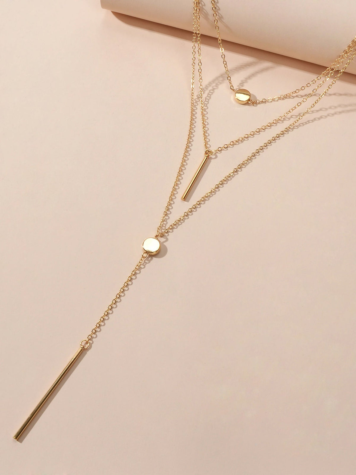 Boho Women Bib Multi-layer Bar Charm Choker Necklace Stunning Jewellery Gift-3