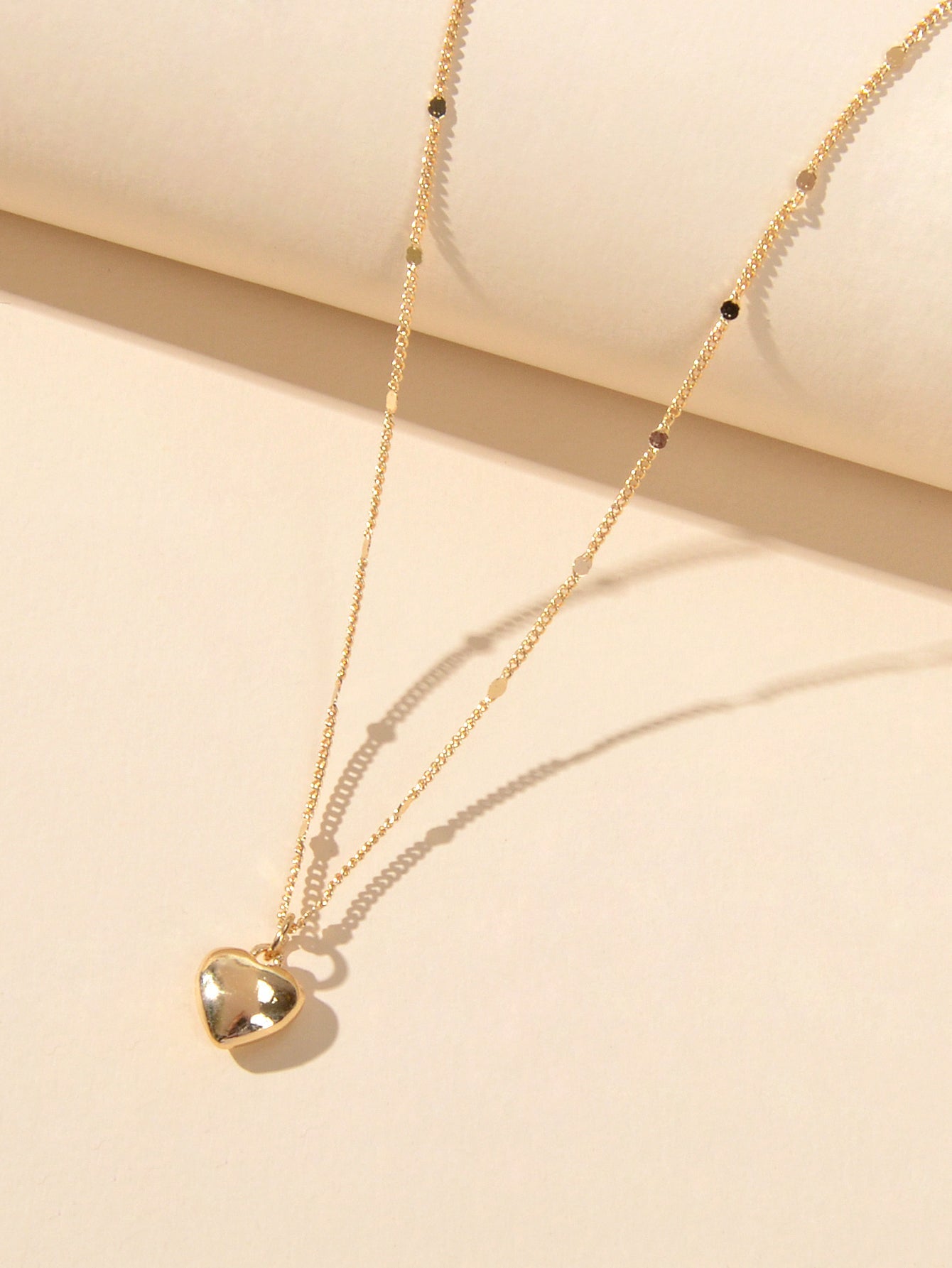 Love Heart Charm Necklace Stunning Filigree Pendant Choker Best Friend Gift-2