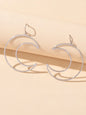 AU Stock Gorgeous Moon Charm Drop Dangle Earrings Women Stunning Party Jewellery-5