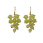 Drop Dangle Handmade Grape Cluster Earrings Colorful Cute Fruit Hook Eardrop-0