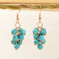 Drop Dangle Handmade Grape Cluster Earrings Colorful Cute Fruit Hook Eardrop-6