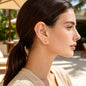 2pcs Beads Gold Hollow Love Heart Ear Cuff Earring Daily Gathering Festival Gift-0