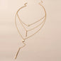 Boho Women Bib Multi-layer Bar Charm Choker Necklace Stunning Jewellery Gift-1