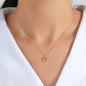 Love Heart Charm Necklace Stunning Filigree Pendant Choker Best Friend Gift-0