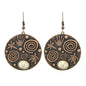 Turquoise Hand Turtle Starfish Round Earrings Designer Traditional Jewellery-4