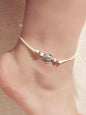 AU Stock Bohemian Handmade Sea Turtle String Adjustable Anklet Tortoise Bracelet-5