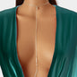 Women Gold Bikini Body Chain Beach Bra Chain Jewellery-4