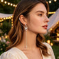 1 pc Butterfly Long Fringe Chain Ear Cuff Climber Earring Imitation Pearl Decor Elegant Prom Party Jewelry-1
