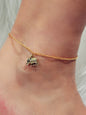 1pc Foot Beach Jewellery Gold Silver Chain Elephant Charm Anklet Bracelet Gift-0