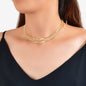 Timeless Stunning Choker Classic Curb Chain Short Necklace Elegant Jewelry Gift-0