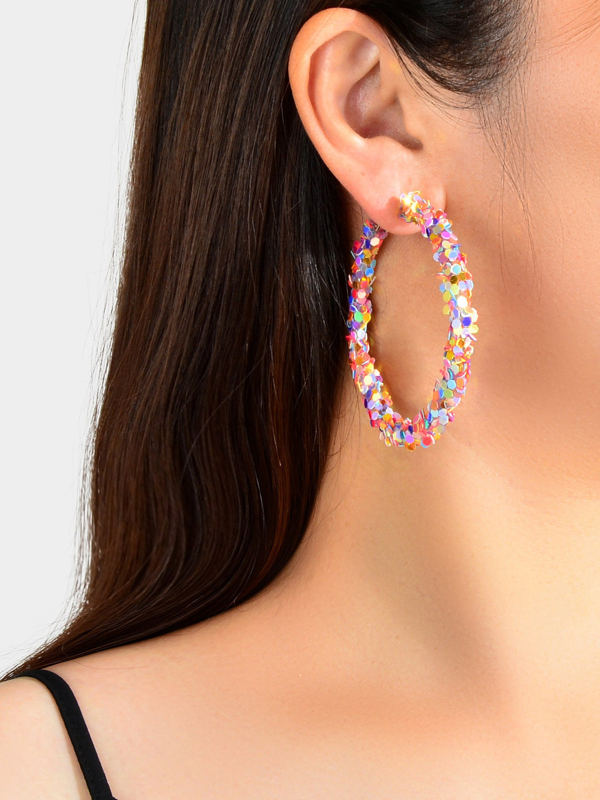 Gorgeous Fun Bohemian Statement Large Colourful Earrings Dangle Xmas Jewellery-0