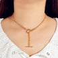 Punk Statment Jewelry Crude Y Lariat Chain Minimalist Square Collar Necklace-4