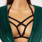 Punk Chest Chain Black Body Chain Sexy Party Nightclub Body Jewelry Accessories-0