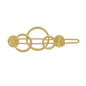 Gold Circle Metal Hairgrips Hair Clips Hair Barrettes Headwear Hair Accessories-0