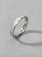 Anniversary Wedding Jewellery Stainless Steel Gold Silver Ring Women Finger Band-0