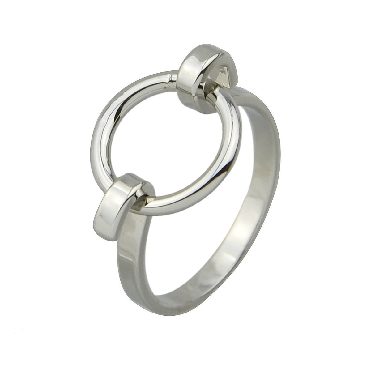 Hippie Jewellery Gold Silver Circle Metal Finger Ring Cool Punk Accessories Gift-0