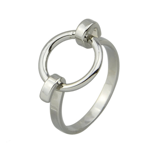 Hippie Jewellery Gold Silver Circle Metal Finger Ring Cool Punk Accessories Gift-0