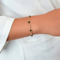 Green Transparent Rhinestone Bracelet Girls Party Jewelry Luxurious Accessories-5