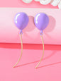 3D Romantic Balloon Pendant Earrings Whimsical Charming Accessory Gift Jewellery-1