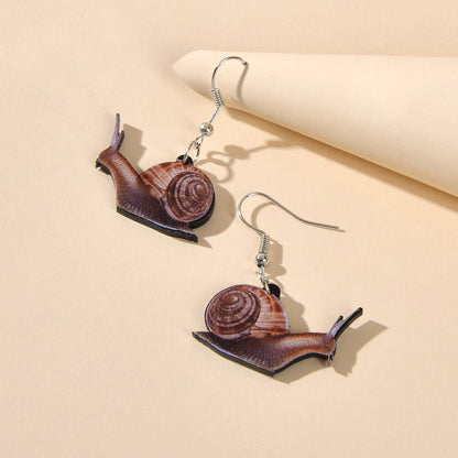Party Decoration for Women Brown Anails Drop Women Earrings Designer Jewellery-1