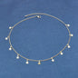 Shine Bright Necklace with Multiple Small Star Pendants Celestial Charm Jewelry-4