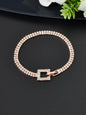Shimmering Full Rhinestone Clasp Bracelet Elegant Sparkle Jewelry for Your Wrist-1