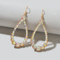 AU Local Black Water Drop Dangle Earrings Halloween Eardrop Jewelry Accessories-5