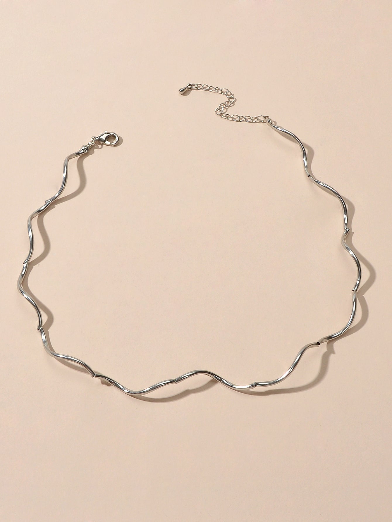 Female Jewellery Gold Silver Short Collar Necklace Women Choker Accessories Gift-4