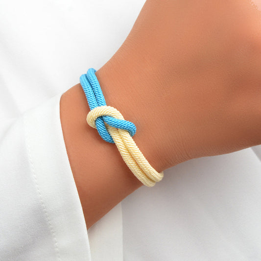 Colorful Handmade Braided Rope Wrap Lightweight Friendship Surfer Women Bracelet-0