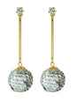 Rhinestone Sequins Ball Charm Pendant Dangle Earrings Women Girl Teens Jewellery-4