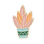 Cute Cartoon Cactus Enamel Lapel Pins Potted Plant Brooches Novelty Badges Gift-4