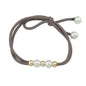 Pearl Metal Beads Elastic Bowknot Hair Ties Ropes Women Girls Hair Accessories-8