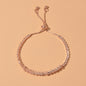 Trendy Rhinestone Sparkle Bling Crystal Tennis Bracelet Adjustable Wristband-0