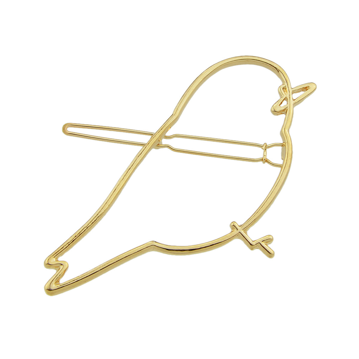 Hair Accessories Minimalist Hairpin Metal Bird Hairgrips Hair Clips-0