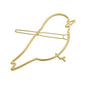 Hair Accessories Minimalist Hairpin Metal Bird Hairgrips Hair Clips-0