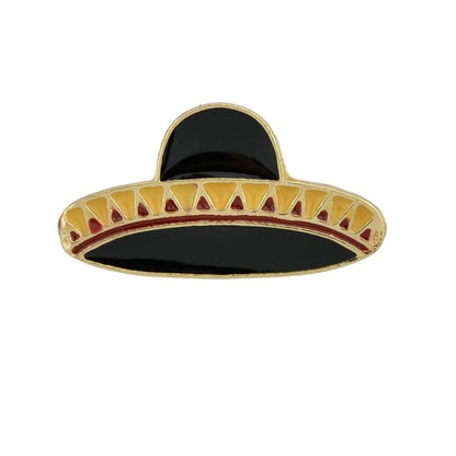 Colorful Enamel Rainbow Cactus Hat Brooch Lapel Badges Funny Button Pins Jewelry-5