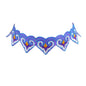 Traditional Jewelry Style Colorful Embroidery Heart Tattoo Choker Women Necklace-3