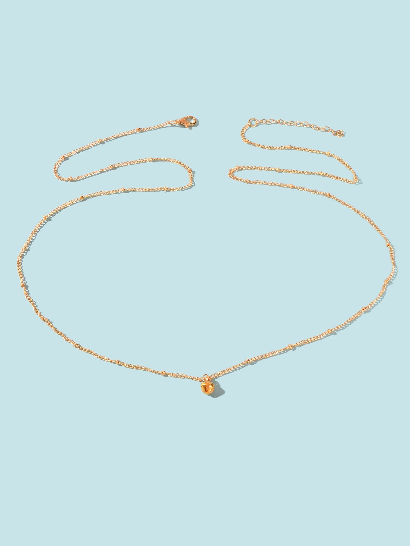 Sexy Belly Chain Gold Beach Bikini Body Chain Metal Bead Women Waist Chain Gift-1