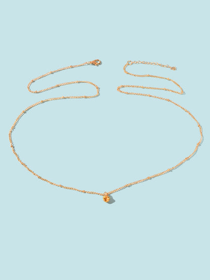 Sexy Belly Chain Gold Beach Bikini Body Chain Metal Bead Women Waist Chain Gift-1
