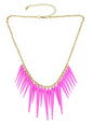 Hip Hop Jewellery Spike Charm Necklace Steampunk Cool Accessories-6