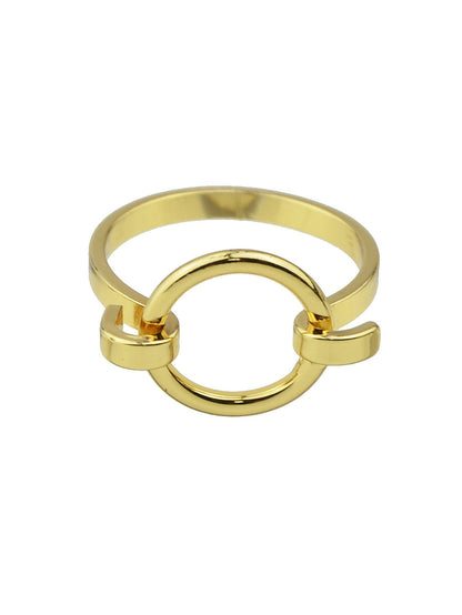 Hippie Jewellery Gold Silver Circle Metal Finger Ring Cool Punk Accessories Gift-4