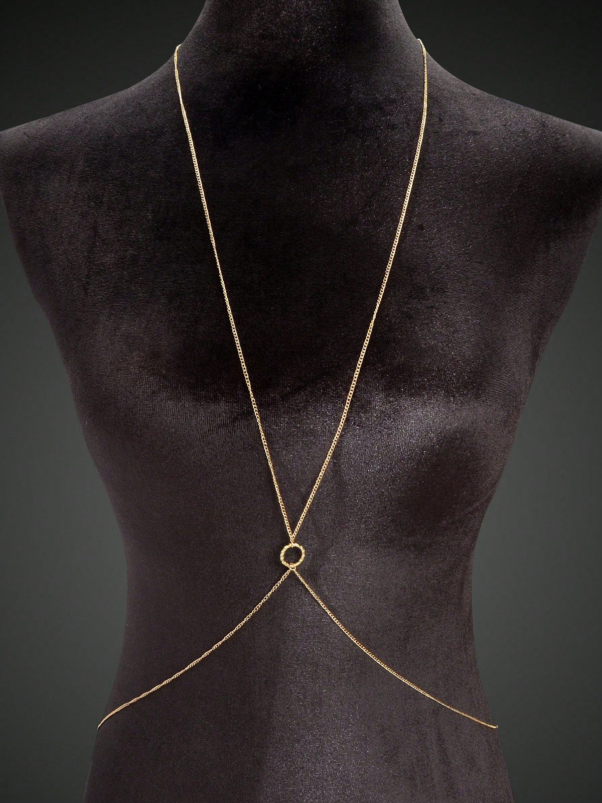 Sexy Gold Chain Summer Bikini Beach Body Chain Harness Boho Chic Body Jewellery-2