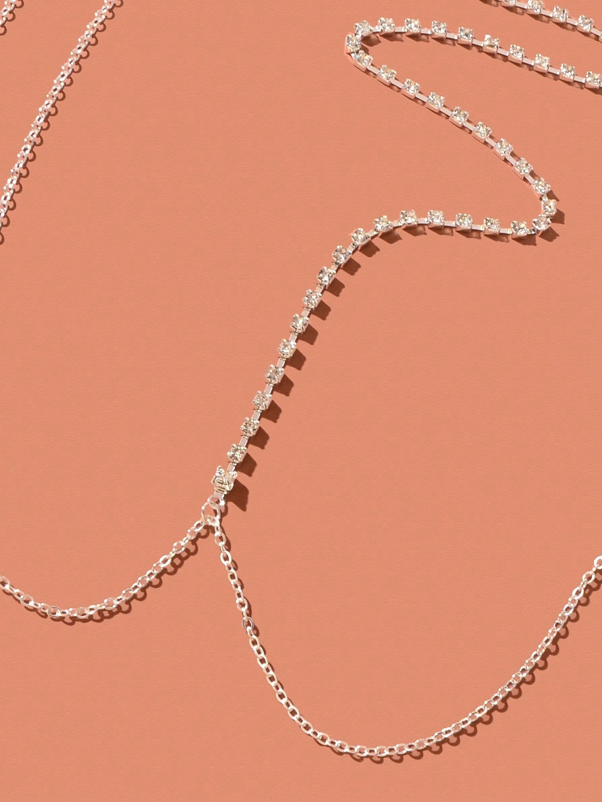 Dazzling Full Diamond Body Chain Sparkle Shine Body Jewelry-2